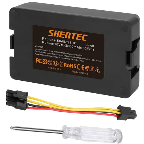 Batterie de remplacement Li-ion 18V SHENTEC pour tondeuse de jardin Husqvarna Automower 115H 305 2020 310 2020 520 2021 520 2022 Édition limitée 2020