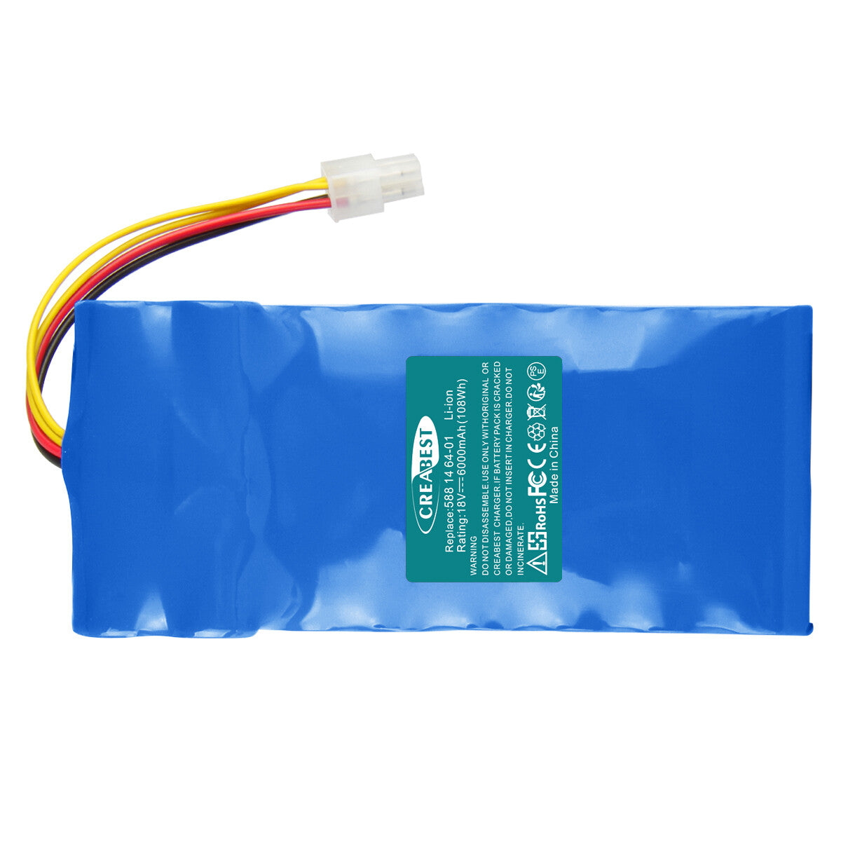 6000mAh 18V Batterie Li-ion pour Husqvarna Automower 320 420 430x 520 550 435x