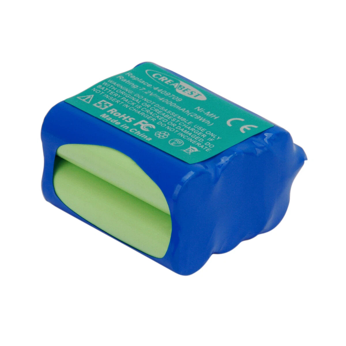 7.2V 4.0Ah Ni-MH Batterie pour iRobot Braava 380 380T 390 390T Mint 5200 5200C