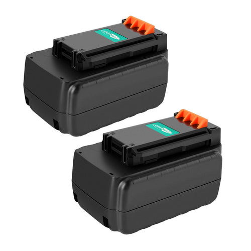 SHENTEC 2X 3.5Ah 36V LI-ION BATTERIE POUR BLACK DECKER LBXR36 BL2036 LBX2040 LST420