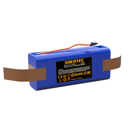 SHENTEC Batterie Ni-MH 2.5Ah 14.4V pour Midea R1-L081A, R1-L083B, R1-L085B, remplace L083b
