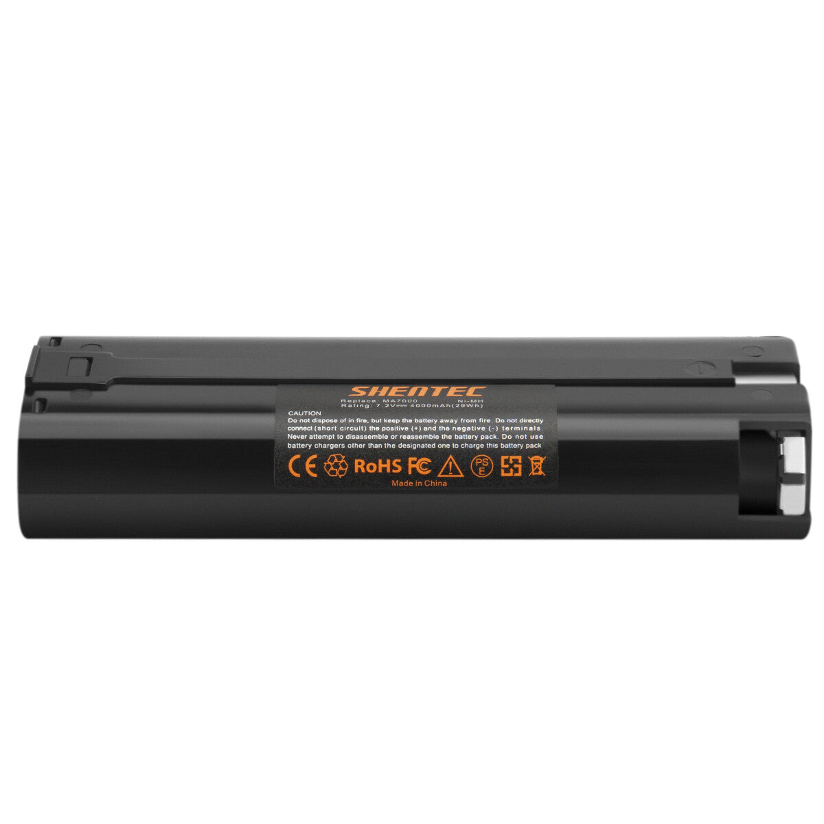 SHENTEC 7.2V 4000mAh Ni-MH Batterie pour Makita 7000 7002 7033 191679-9 192532-2 192695-4