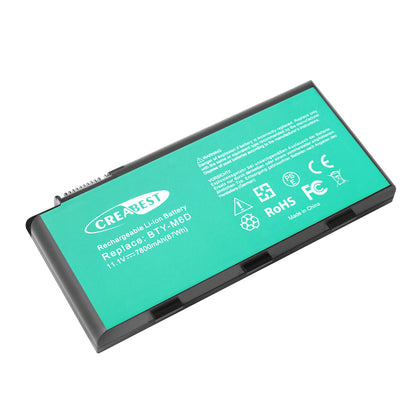 Batterie 11.1V BTY-M6D 7.8Ah Pour MSI GT70 GX660 GT660 GT660R GT660R GT680 GT683