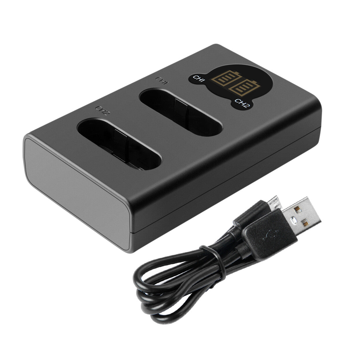 2X EN-EL23 Batterie & Chargeur pour Nikon Coolpix P900 S810c B700 P600 P610 P610s