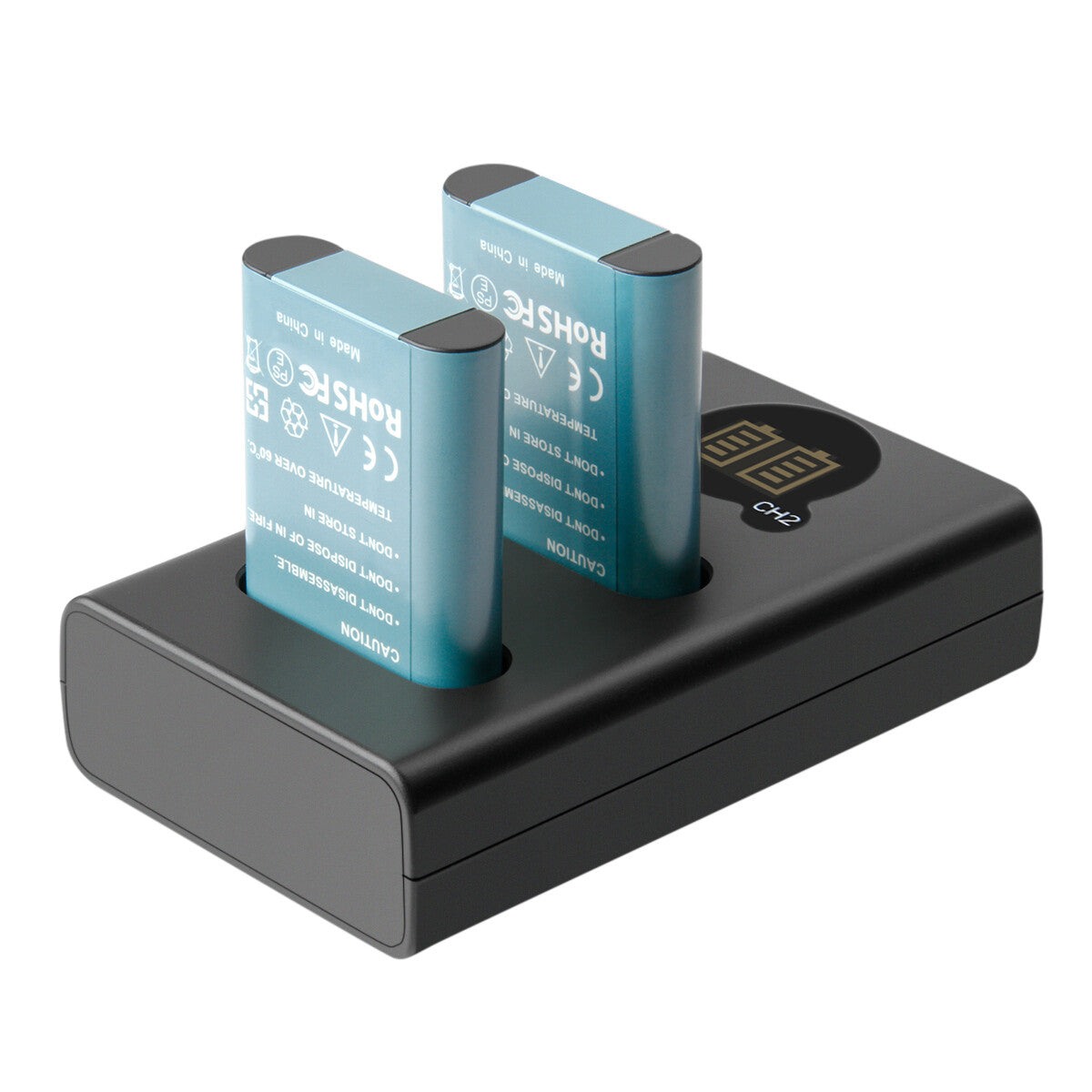 2X EN-EL23 Batterie & Chargeur pour Nikon Coolpix P900 S810c B700 P600 P610 P610s