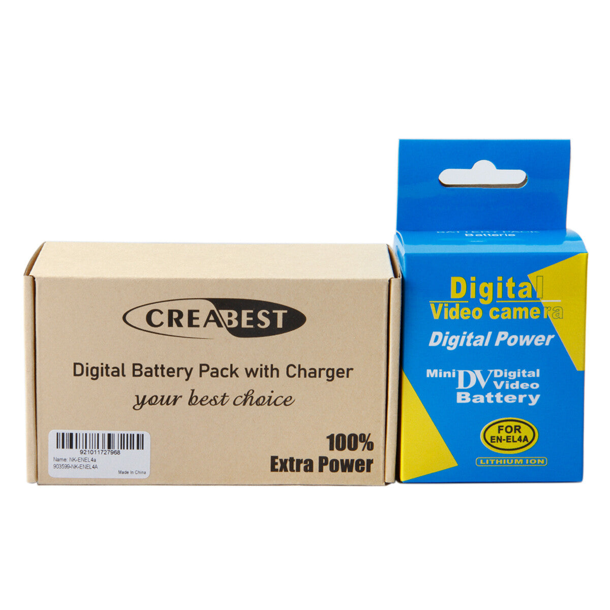 Batterie 3100mAh EN-EL4 pour Nikon EN-EL4e F6 D2X D2Xs D2H D2Hs D3 D3S D3X EN-EL4a