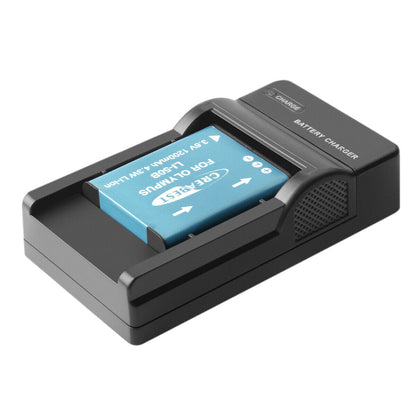 Chargeur USB 2x Li-50B pour Olympus SZ-30 SZ-20 XZ-10 SP-800UZ SP-815UZ