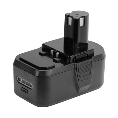 SHENTEC 6Ah 18V Batterie Li-ion pour Ryobi ONE+ ABP1801 ABP1803 RB18L40 RB18L50 BPL1815