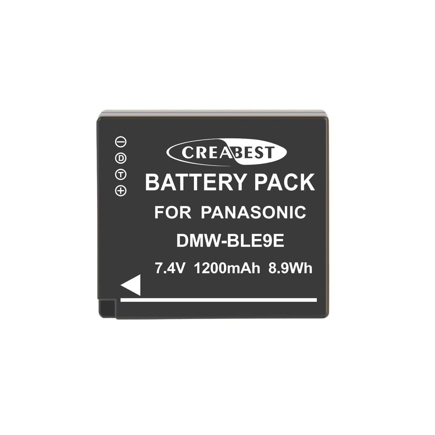 2 Pièces Chargeur de Batterie DMW-BLE9E pour Panasonic Lumix GF5 GX7 DMC- GF3 DC-G110 GX85