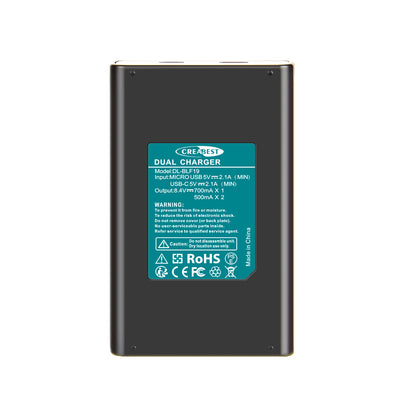 2x Batterie DMW-BLF19 et chargeur LCD pour Panasonic Lumix GH3 GH4 GH5 GH5M2 GH5S G9