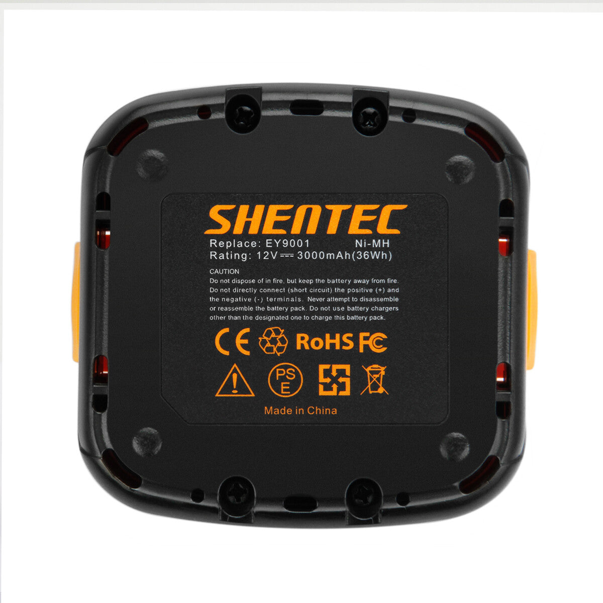 SHENTEC BATTERIE NI-MH 12V 3.0AH POUR PANASONIC EY9200 EY9201 EY9001 EY9108 EY6405FQKW