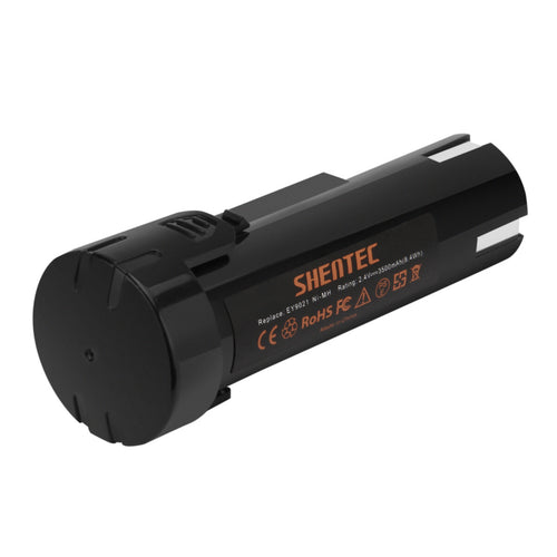 SHENTEC 3500mAh 2.4V Ni-MH Batterie de remplacement pour PANASONIC EY9021 EY3652 EY6220DR EY3652DR EY503B
