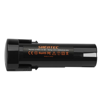 SHENTEC 3500mAh 2.4V Ni-MH Batterie de remplacement pour PANASONIC EY9021 EY3652 EY6220DR EY3652DR EY503B