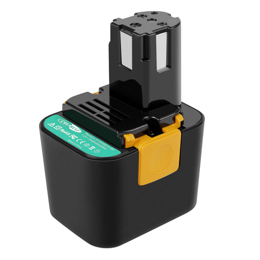 4Ah 7.2V Ni-MH Batterie de remplacement pour Panasonic EY3654 EY9166 EY9065 EY6198B EY9066 EZ9066
