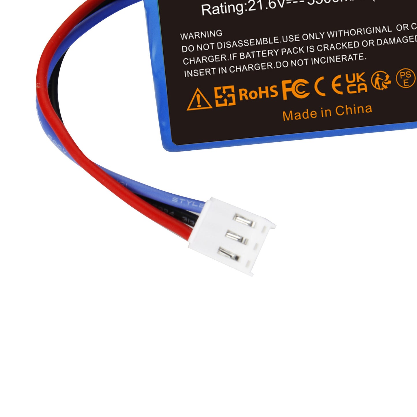 Batterie de remplacement SHENTEC 3.5Ah 21,6V pour Philips FC6721 FC6723 FC6721 FC6722 FC6729 INR18650C25