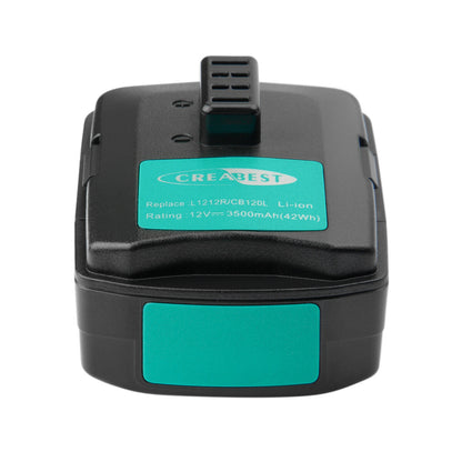 Batterie de remplacement Li-Ion 12V 3500mah pour Ryobi 130503001 130503005 AEG BPL-1220 CB120L CB121L