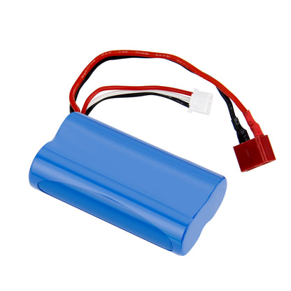SHENTEC 7.4V 3.0Ah Batterie Li-ion Prise XH3P+T pour Voiture RC WLtoys 12401 12402 12403