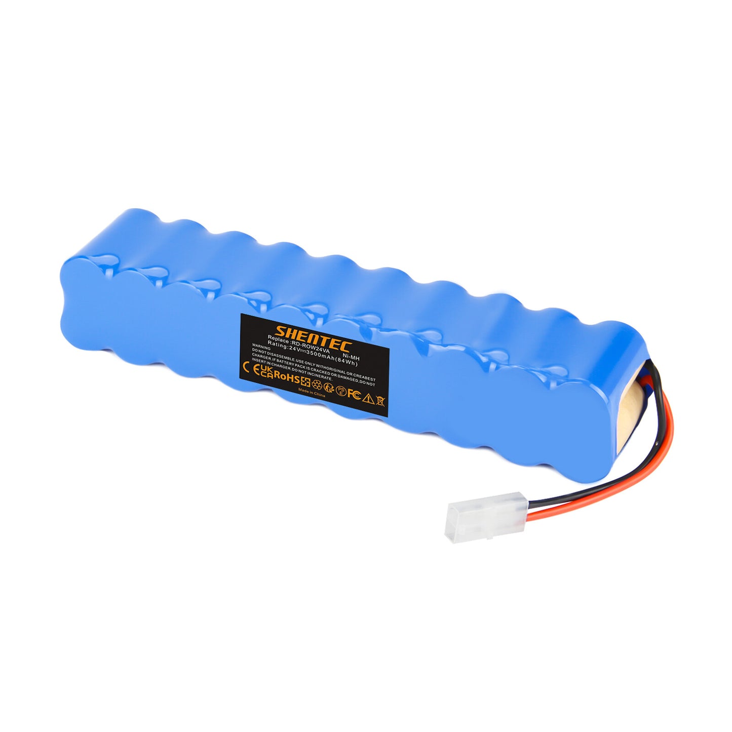 SHENTEC Batterie NiMH 3500 mAh 24 V pour Rowenta RD-ROW24VA RH8770 RH8771 RH8770WU 2D 1