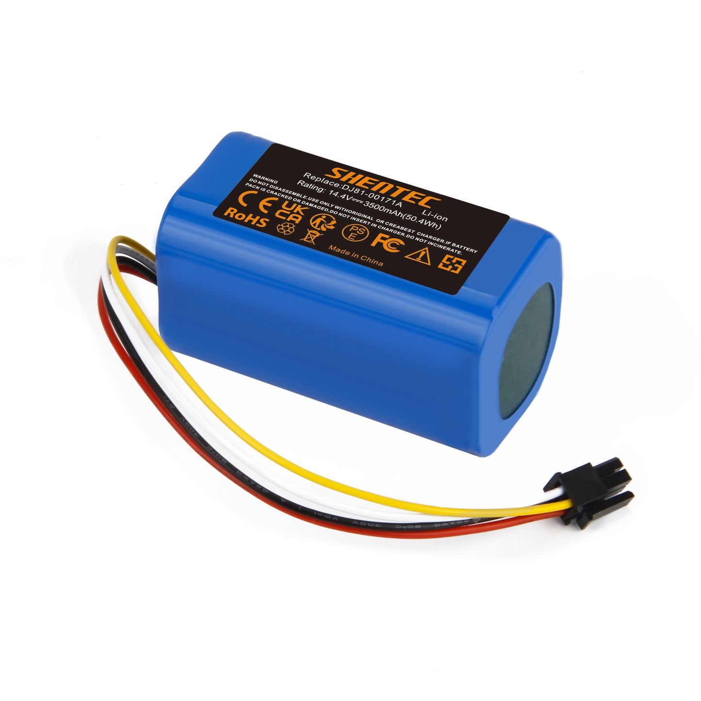 Batterie Li-ion SHENTEC 3.5Ah 14,4V pour Samsung PowerBot-E VR5000RM VR05R5050WK DJ81-00171A