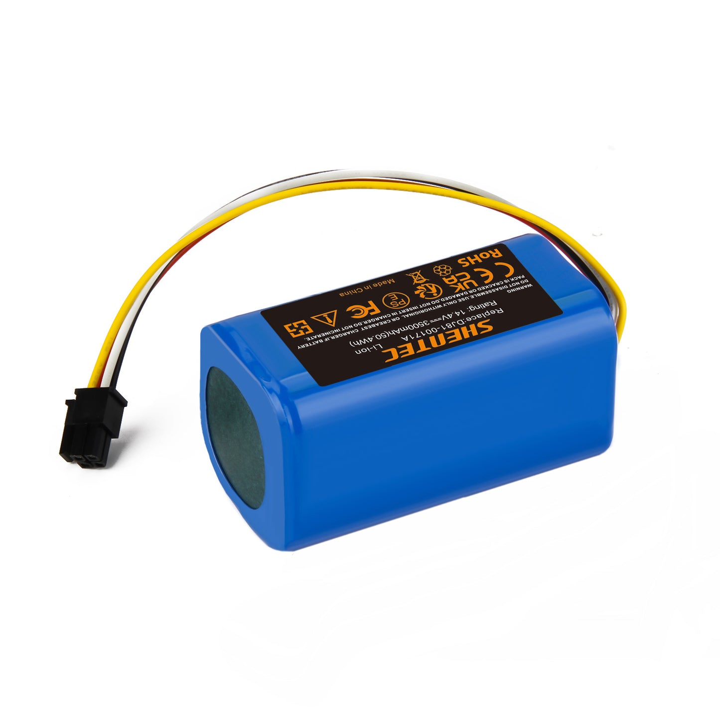 Batterie Li-ion SHENTEC 3.5Ah 14,4V pour Samsung PowerBot-E VR5000RM VR05R5050WK DJ81-00171A