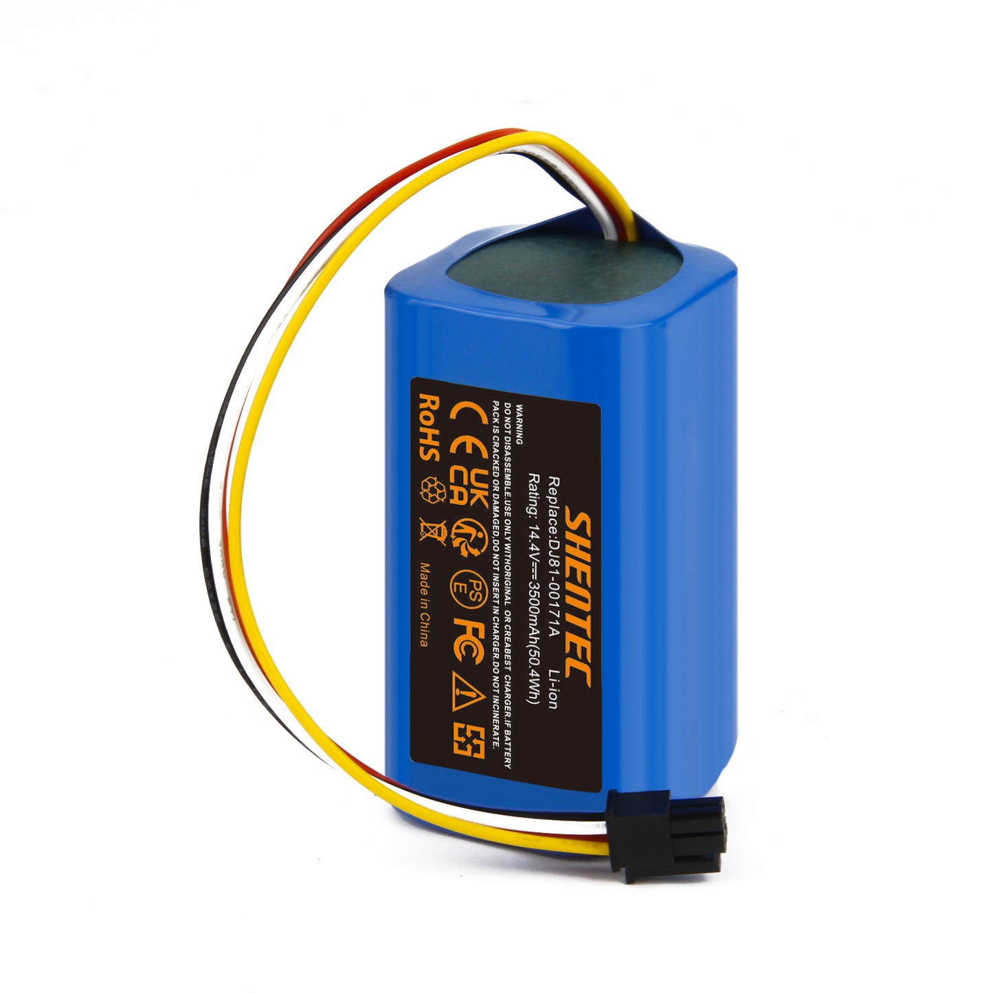Batterie Li-ion SHENTEC 3.5Ah 14,4V pour Samsung PowerBot-E VR5000RM VR05R5050WK DJ81-00171A