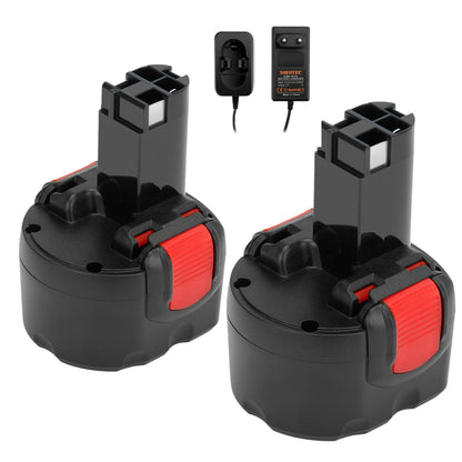 Batterie SHENTEC 9,6V 4000mAh Ni-MH pour Bosch BAT048 BAT100 PSR 960 GSR 9.6 BPT1041