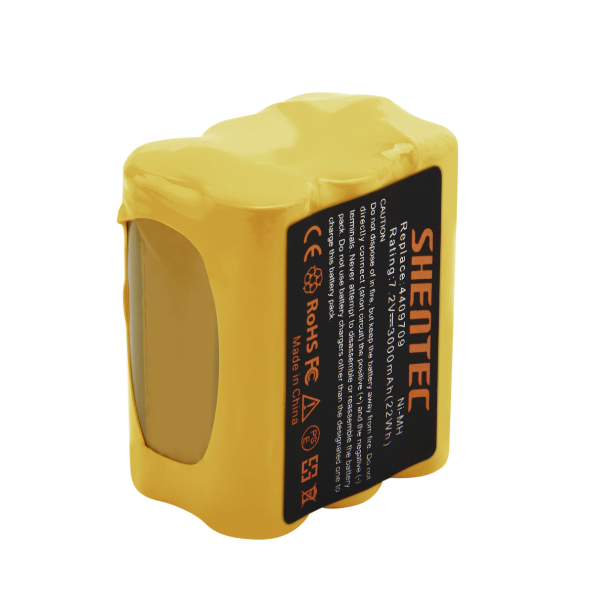 SHENTEC 2x 3.0AH 7.2V batterie Ni-MH pour iRobot Braava 390 380T 390T 4409709 Mint Plus 5200C