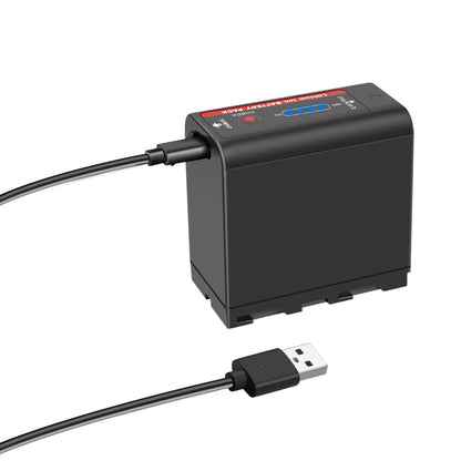 2X Batterie 7,4V NP-F970 10500mAh pour Sony NP-F930 F950 NP-F530 F960 NP-F990