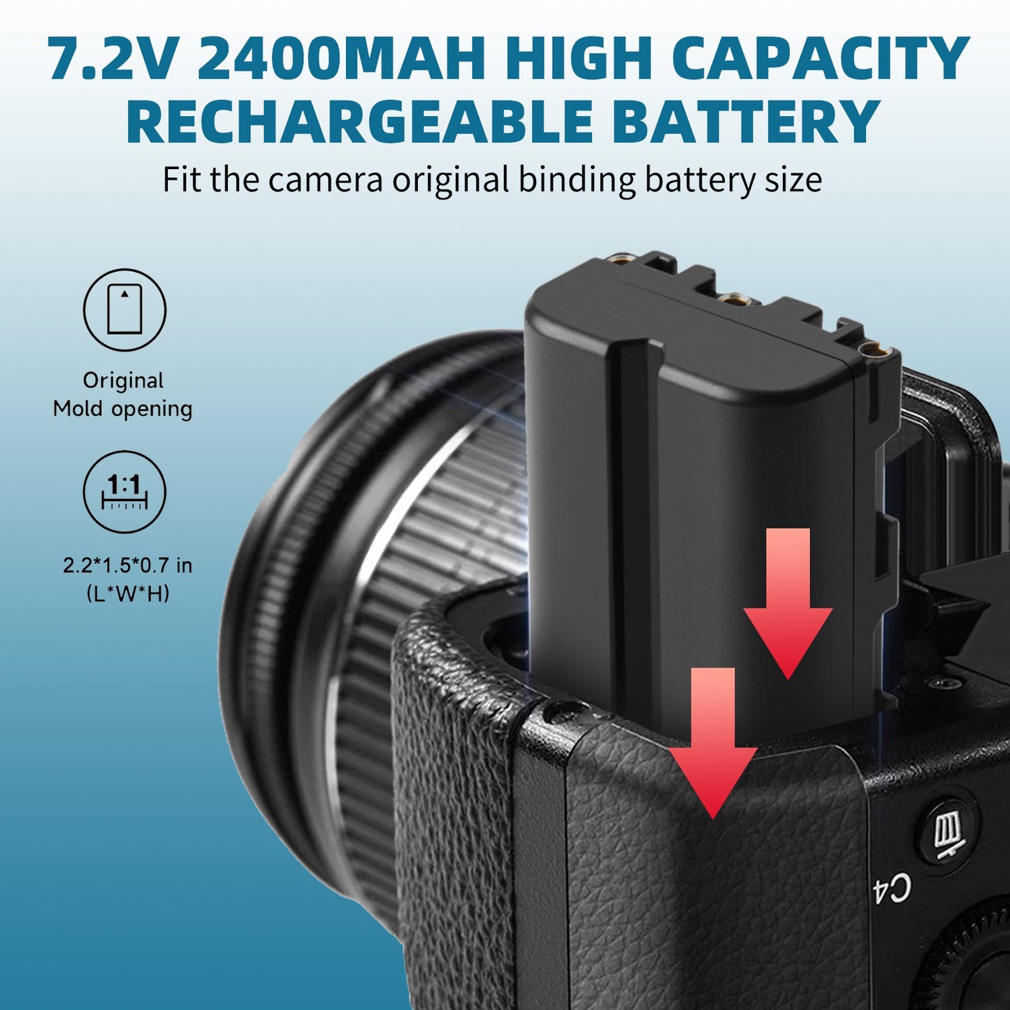 SHENTEC 2x batteries NP-FM500H + chargeur pour Sony Alpha DSLR/SLT A57 A68 A58 A300K/N A100