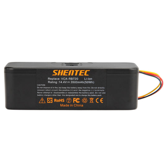 Batterie Li-ion SHENTEC 14,4 V pour Samsung Navibot SR8825 SR8730 SR8750 SR8828 SR8830