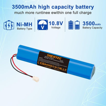 SHENTEC Batterie de remplacement pour volet roulant solaire Velux 946933, moteur de volet roulant SSL Solar, volets roulants solaires