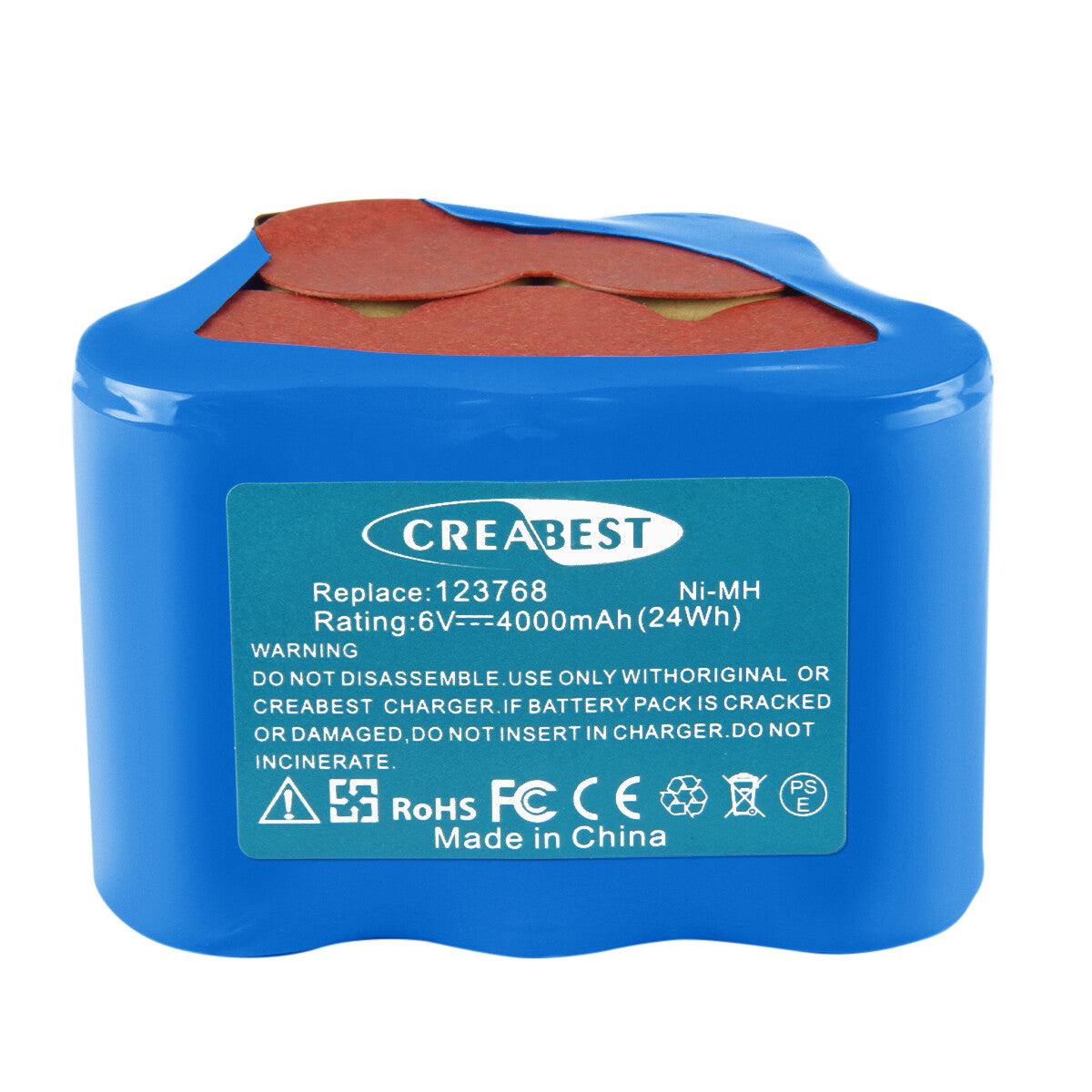 SHENTEC 4000mAh 6V Ni-MH BATTERIE POUR ULO BOX EBL 801 123768 93230 5 VYRR