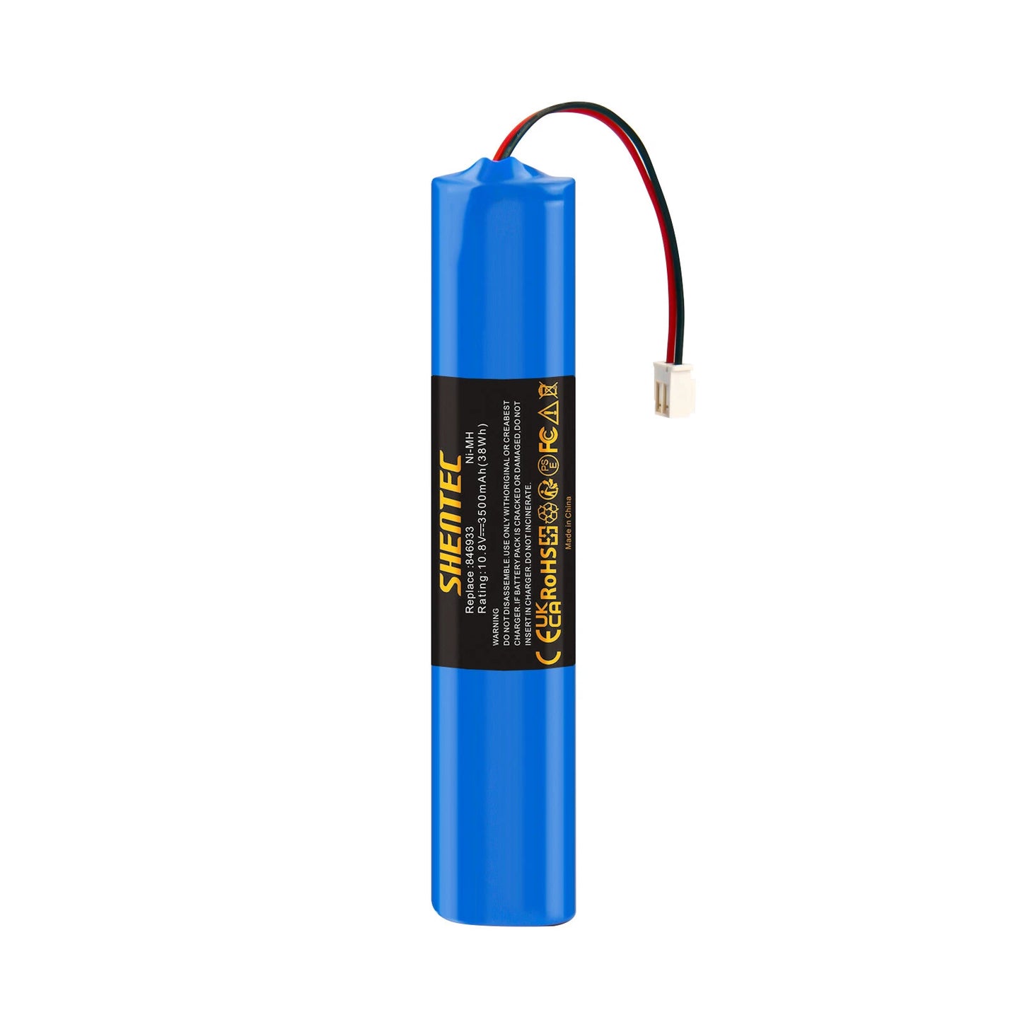 SHENTEC 2x 10.8V 3500mAh Batterie NiMH pour fenêtre de toit solaire Velux 946933 946930 846933