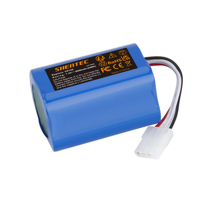 SHENTEC Batterie de remplacement Li-ion 6Ah 7,4 V pour Vorwerk SCM61932,46439 Vorwerk Kobold VR100,VX100