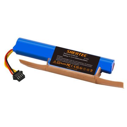 SHENTEC 10.8V 3.5Ah Batterie de remplacement Li-ion pour Vileda VR 102, VR One, VR 201 PetPro, VR 303, 0769-03
