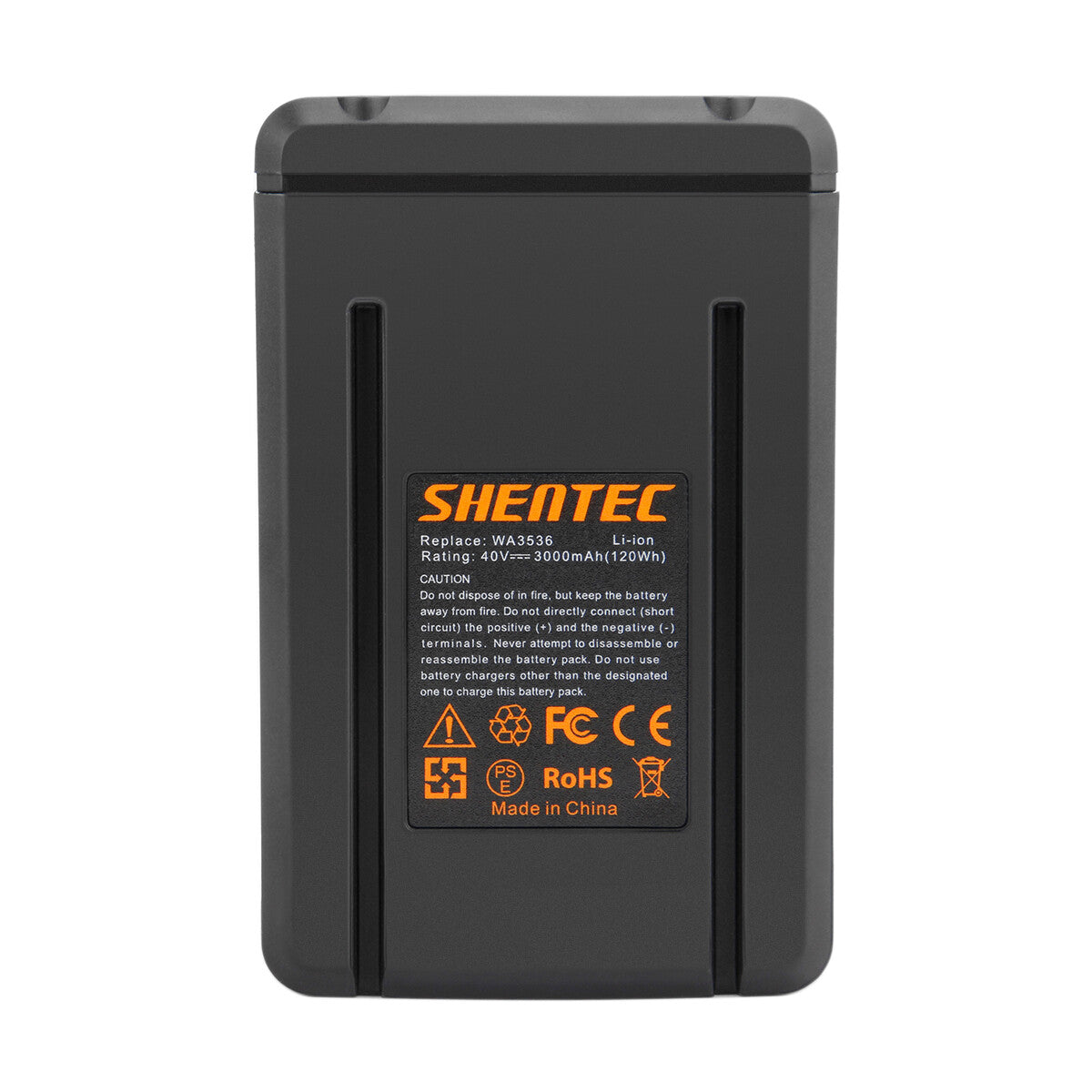 SHENTEC 3.0Ah 40V Batterie Li-ion Pour WORX WA3536 WA3734 WG268E WG568E WG168E WG368E WG770E