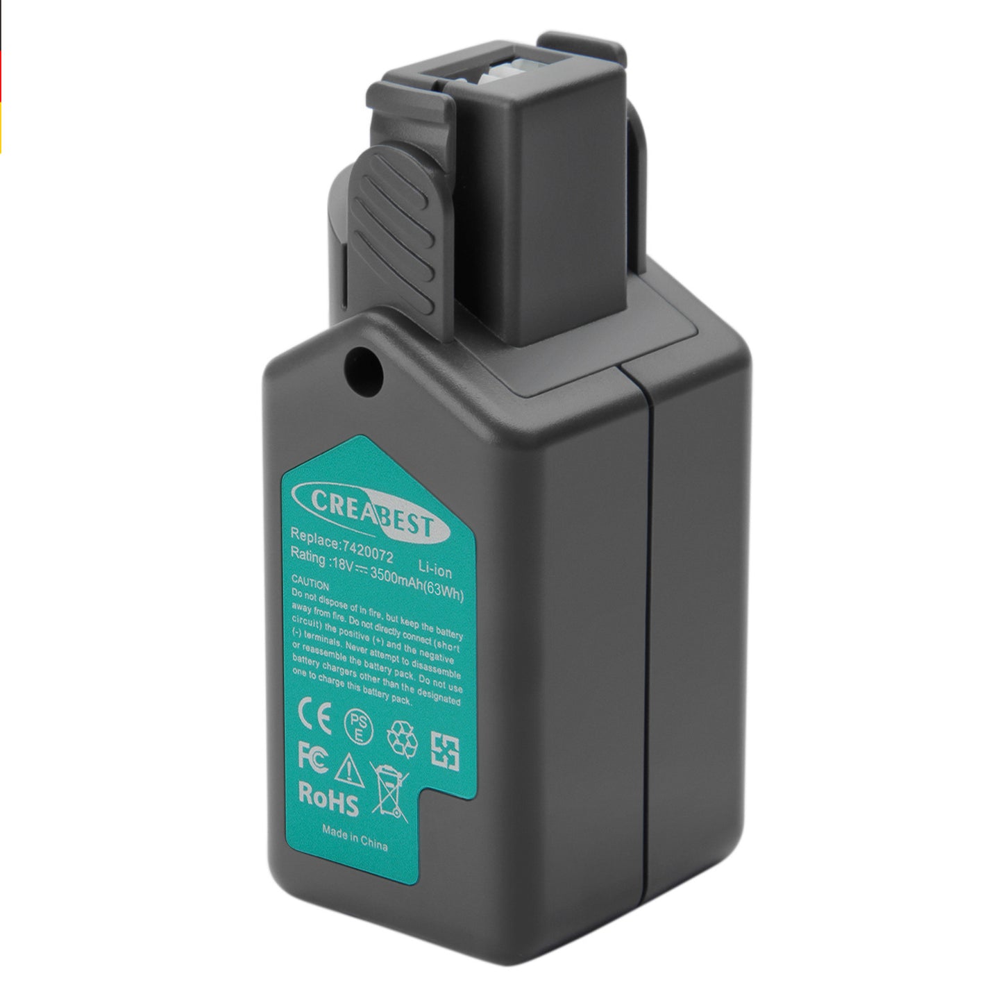 SHENTEC 18V 3.5Ah Li-Ion Batterie pour Wolf Garten GTB815 HSA45V 7420072 7420090