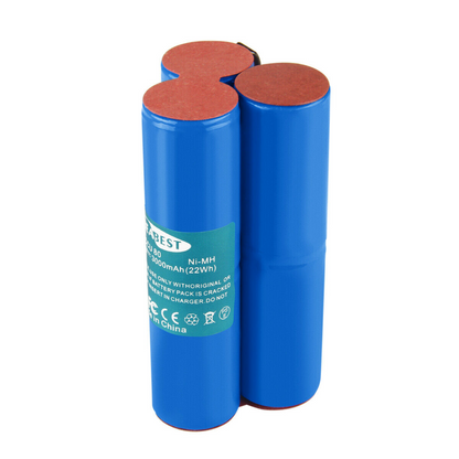 SHENTEC 3000mAh 7.2V Ni-MH Batterie de remplacement pour taille-haies Wolf BS80 BS-80 ACCU 80