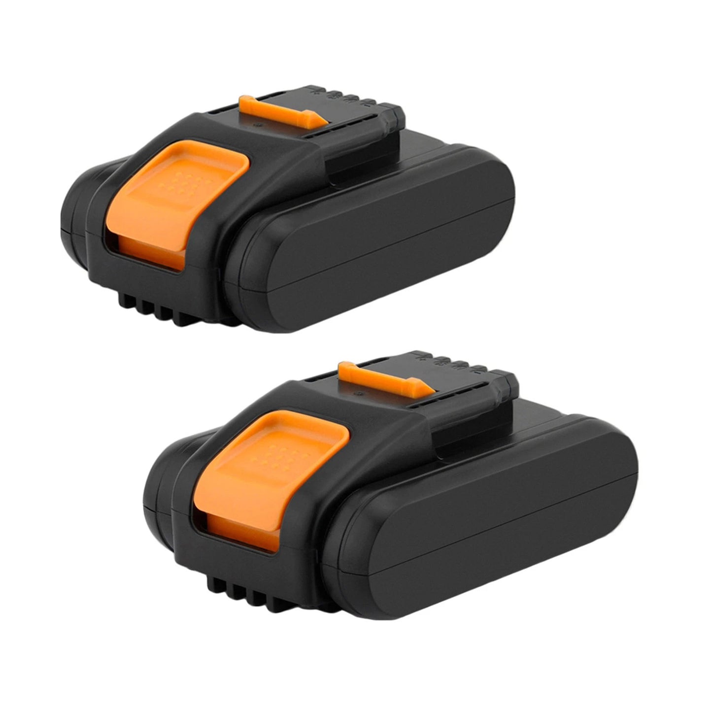 SHENTEC Lot De 2 Batteries Li-Ion 3500mAh 20V Pour Worx WA3551.1 WG169 WX372 WX166 WX372