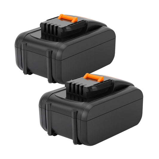 SHENTEC LOT DE 2 20V 6Ah BATTERIES LI-ION POUR WORX WA3551.1 WA3553 WA3516 WA3572 WG259E.9 WG169E