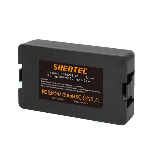 SHENTEC 3000mAH 18V Li-Ion Batterie pour Gardena Sileno 2020 City 2018 Sileno+R100L