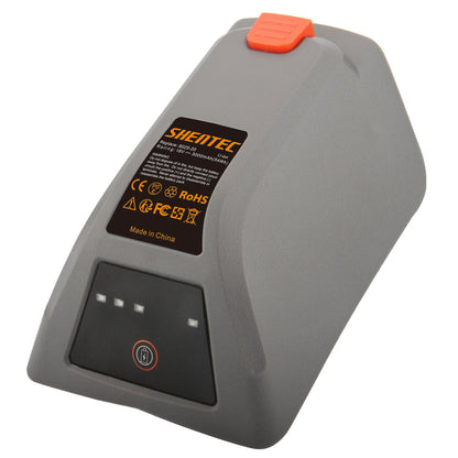 SHENTEC Batterie de rechange 3000mAh 18V pour Gardena 008A231 8025-20 Comfort Enrouleur de tuyau mural 35