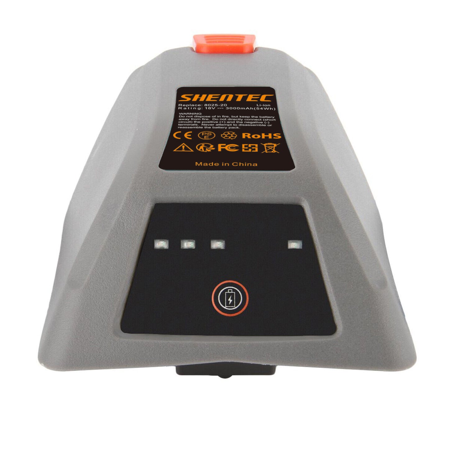 SHENTEC Batterie de rechange 3000mAh 18V pour Gardena 008A231 8025-20 Comfort Enrouleur de tuyau mural 35