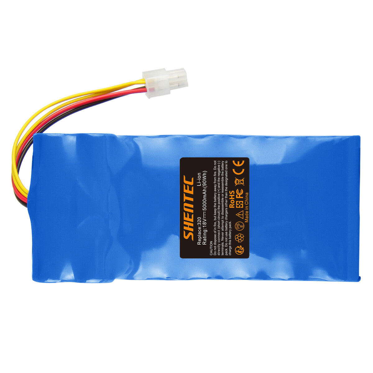 SHENTEC Batterie Li-ion 5000mAh 18V pour Husqvarna Automower 320 420 430x 520 550 435x