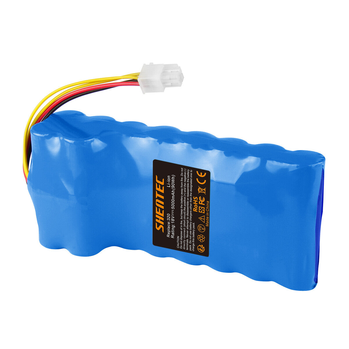 SHENTEC Batterie Li-ion 5000mAh 18V pour Husqvarna Automower 320 420 430x 520 550 435x