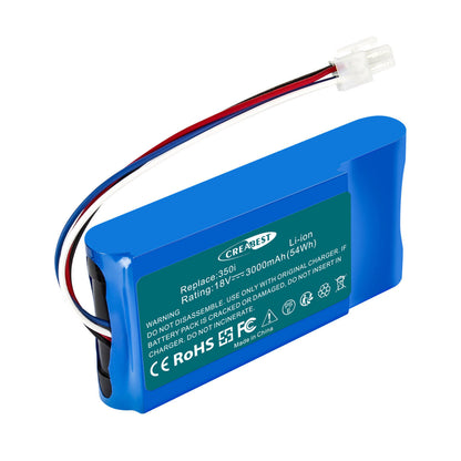 SHENTEC Batterie 18V 3Ah Li-ion Compatible Avec Yard Force 1920726 AMIRO 400i 400Ri 350 400 350i
